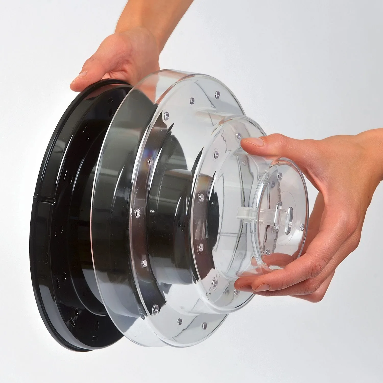 Stojan na cake pops a mini nanuky černý Silikomart